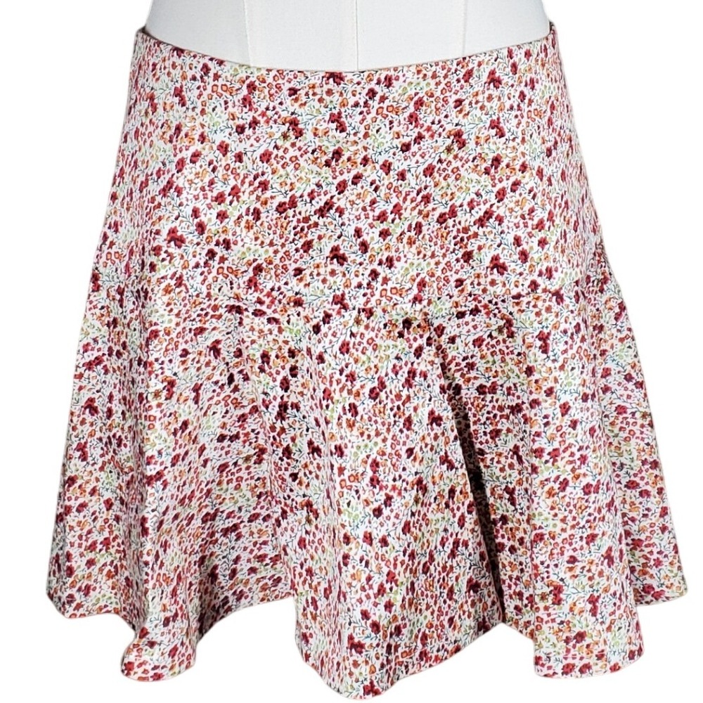 Thakoon Addition Liberty Print Skater‎ Skirt Women S Ditsy Floral Fairy Sample